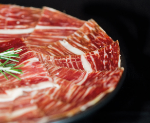 Plato jamón